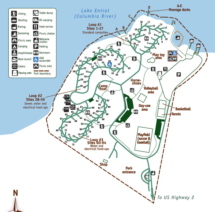 lincoln rock state park map