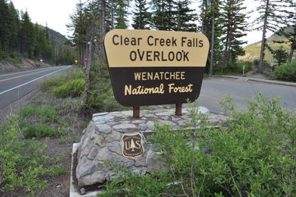 Clear Creek overlook