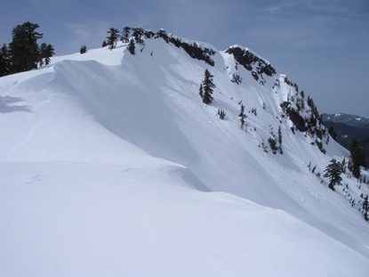 Park Butte ridge 