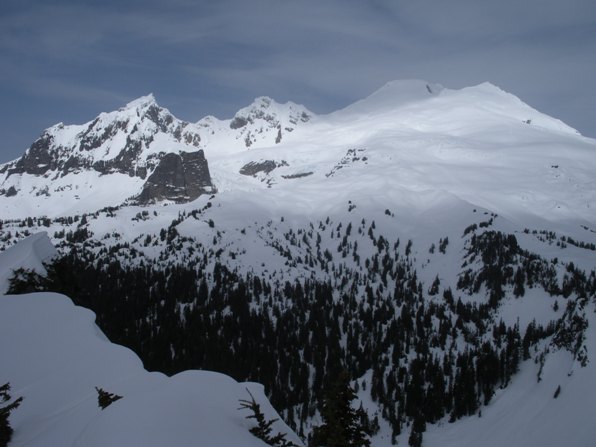 Mount Baker and the Black Buttes 