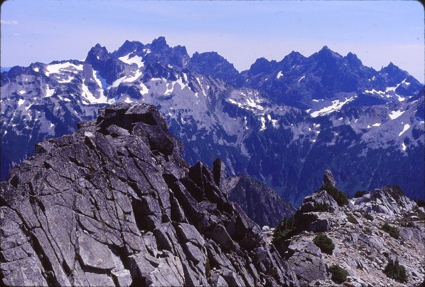 Chimney rock & Overcoat Peak