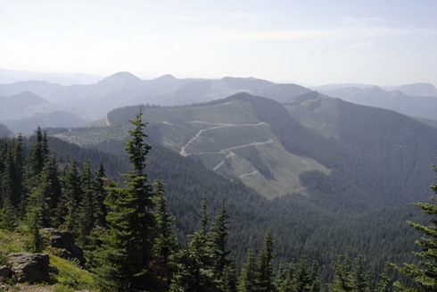 View from Blowout Mountain