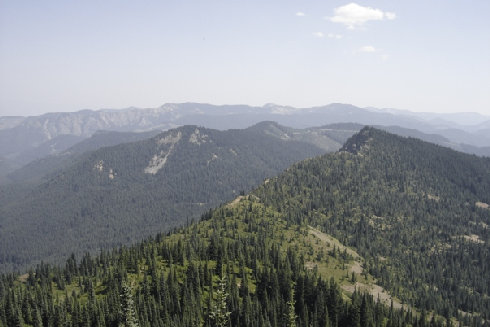 View from Blowout Mountain