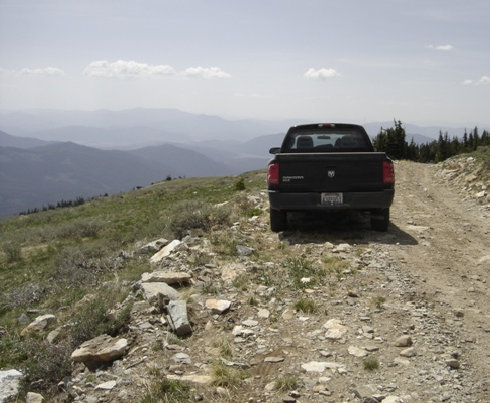 calispell peak road