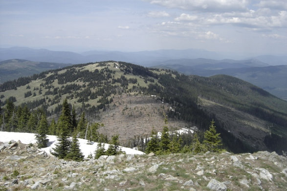 View from Calispell Peak