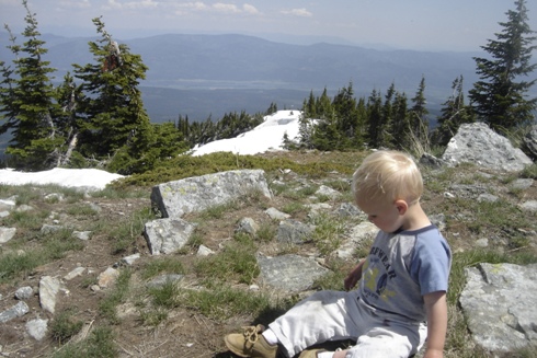 summit of Calispell Peak