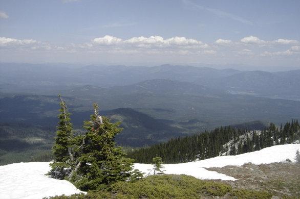 View from Calispell Peak