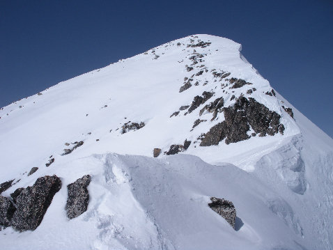 Last 150 feet, Snowking Mountain 