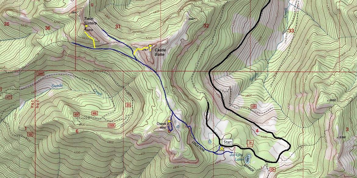 cispus lookout map