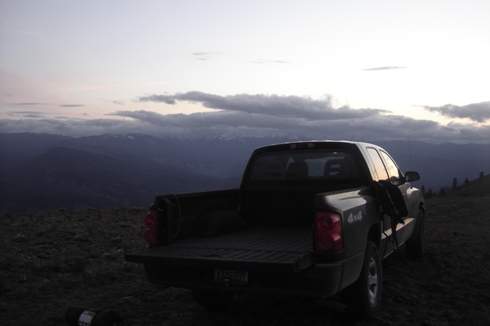 Camping on Cleman Mountain