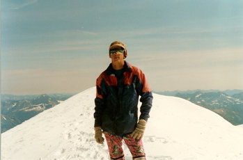 summit of Glacier Peak