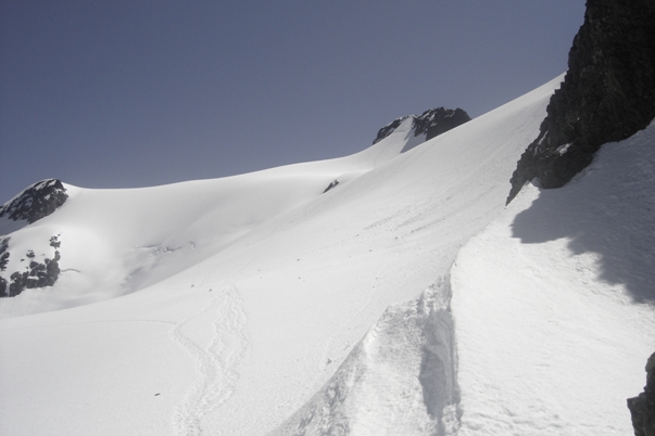 summit from High Pass