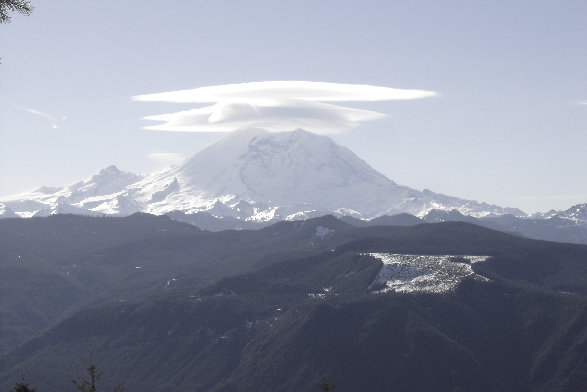 Mount Rainier from the summit 