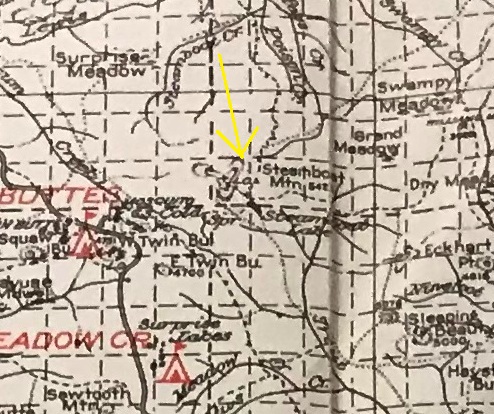 Steamboat Lookout Map