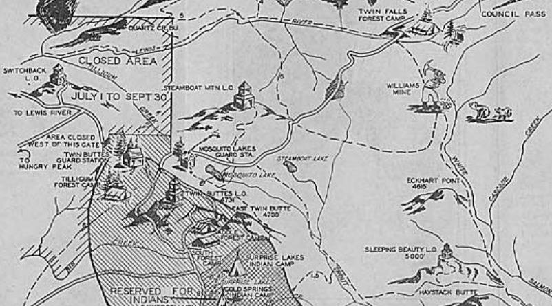 Steamboat Lookout Map