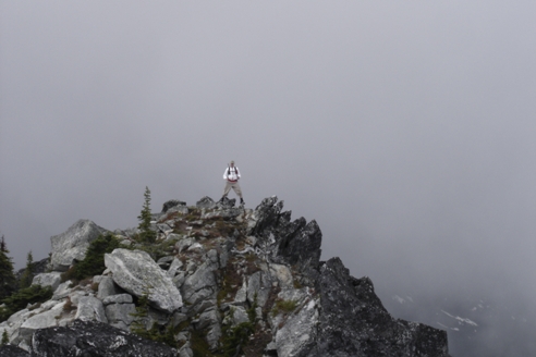 On Labyrinth Mountain summit