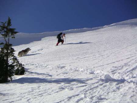 snow climb