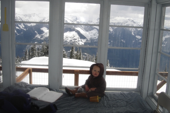 Inside the lookout