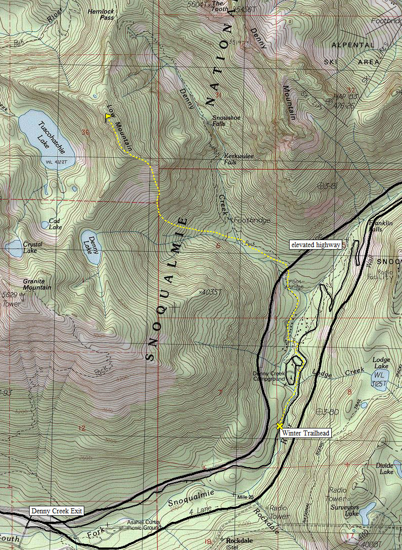 Low Mountain map