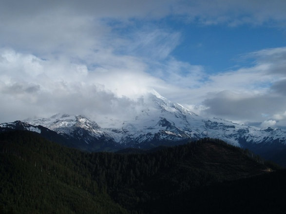 Mount Rainier and Martin Peak 
