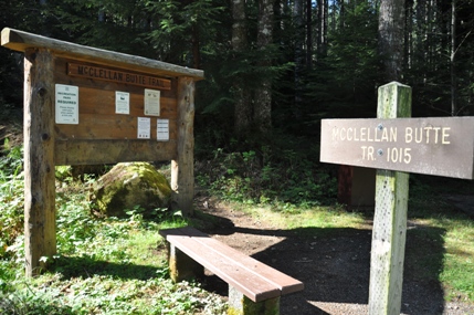 mcclellan butte trailhead