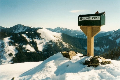 mailbox peak view