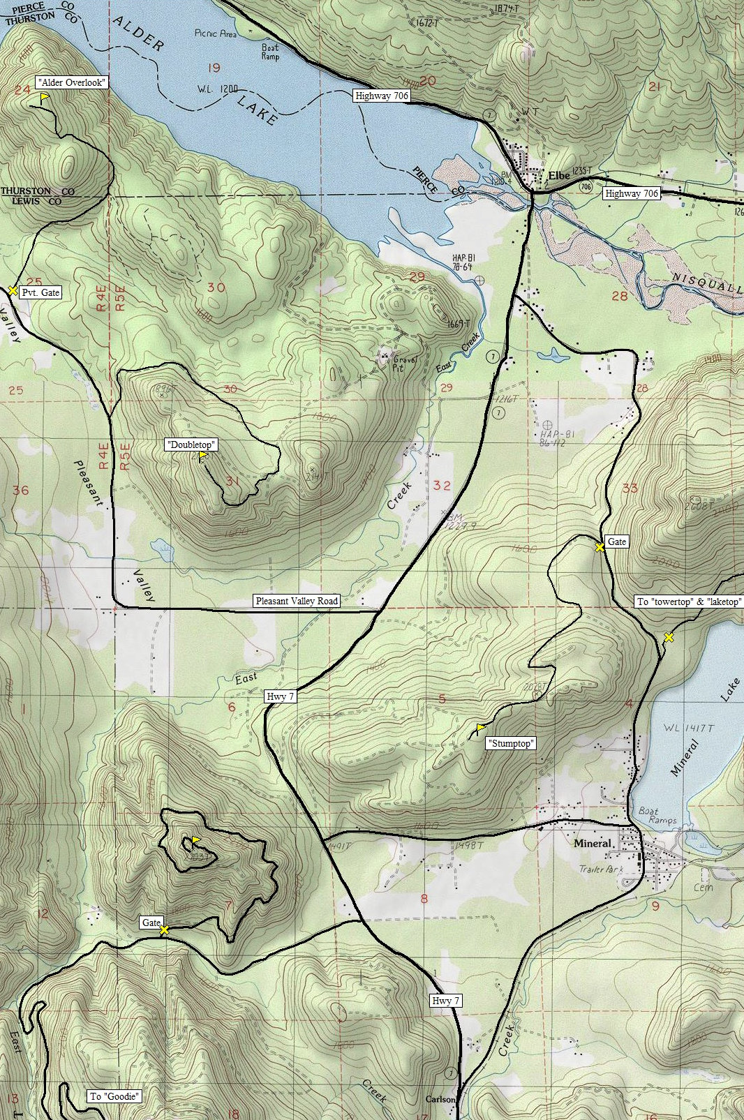 Elbe Mineral Map