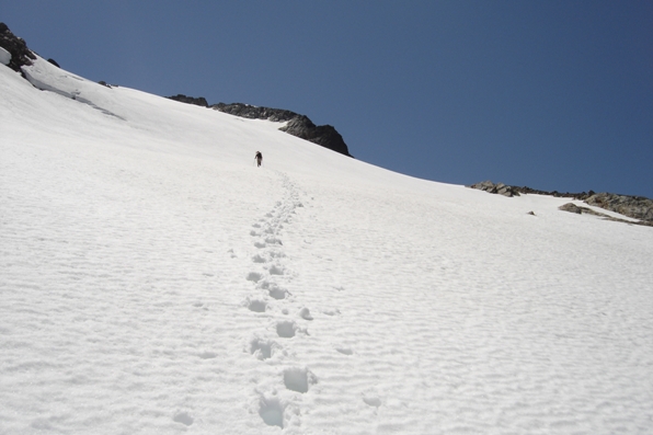 Climbing Sloan Peak