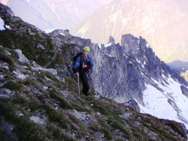 Sloan Peak ledges