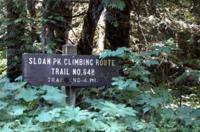 Sloan Peak trailhead