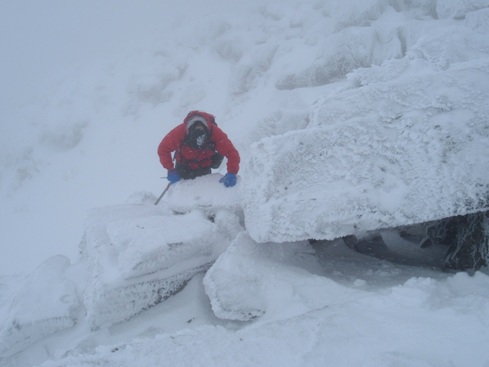 Mount Baring climbing