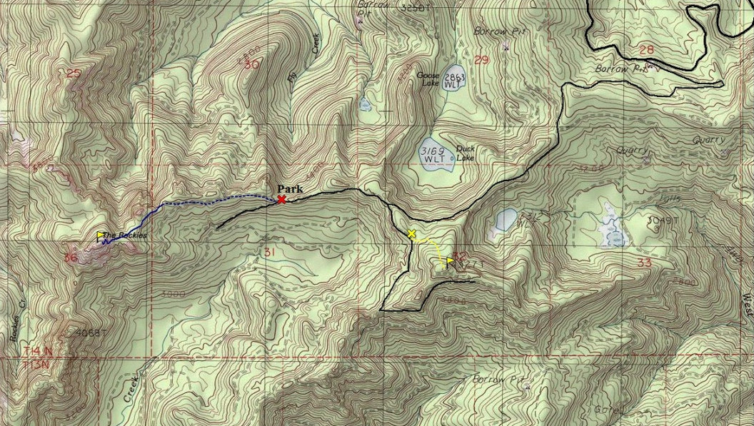 The Rockies Map