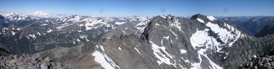 Mount Maude summit view