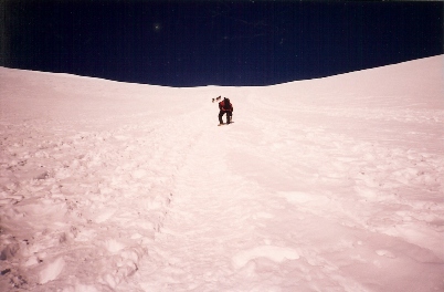 Climbing the Emmons Glacier