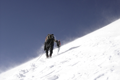 Climbing Mount Rainier