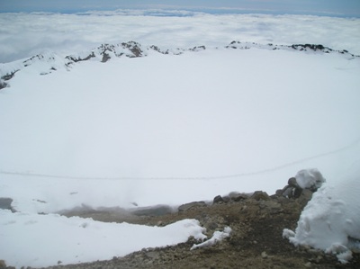 crater from Columbia Crest