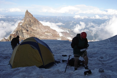 Camp at Ingraham Flats