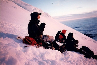 morning on mount rainier