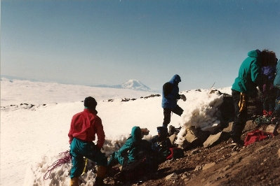 Rainier summit register