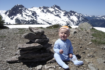 summit of Hannegan Peak