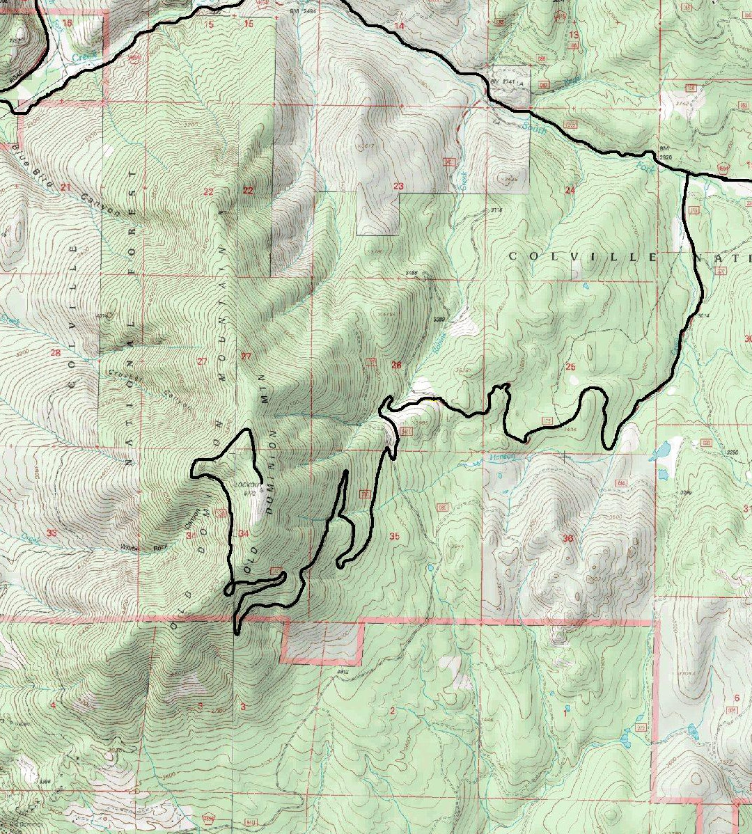 Old Dominion map