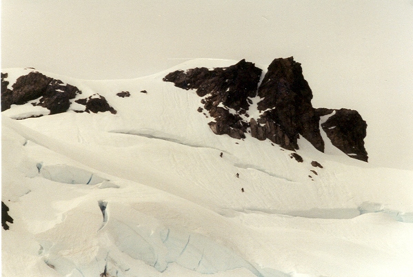 burgschrund, Mount Olympus