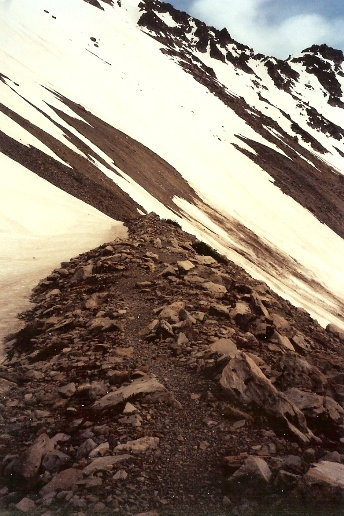 moraine of the Blue Glacier