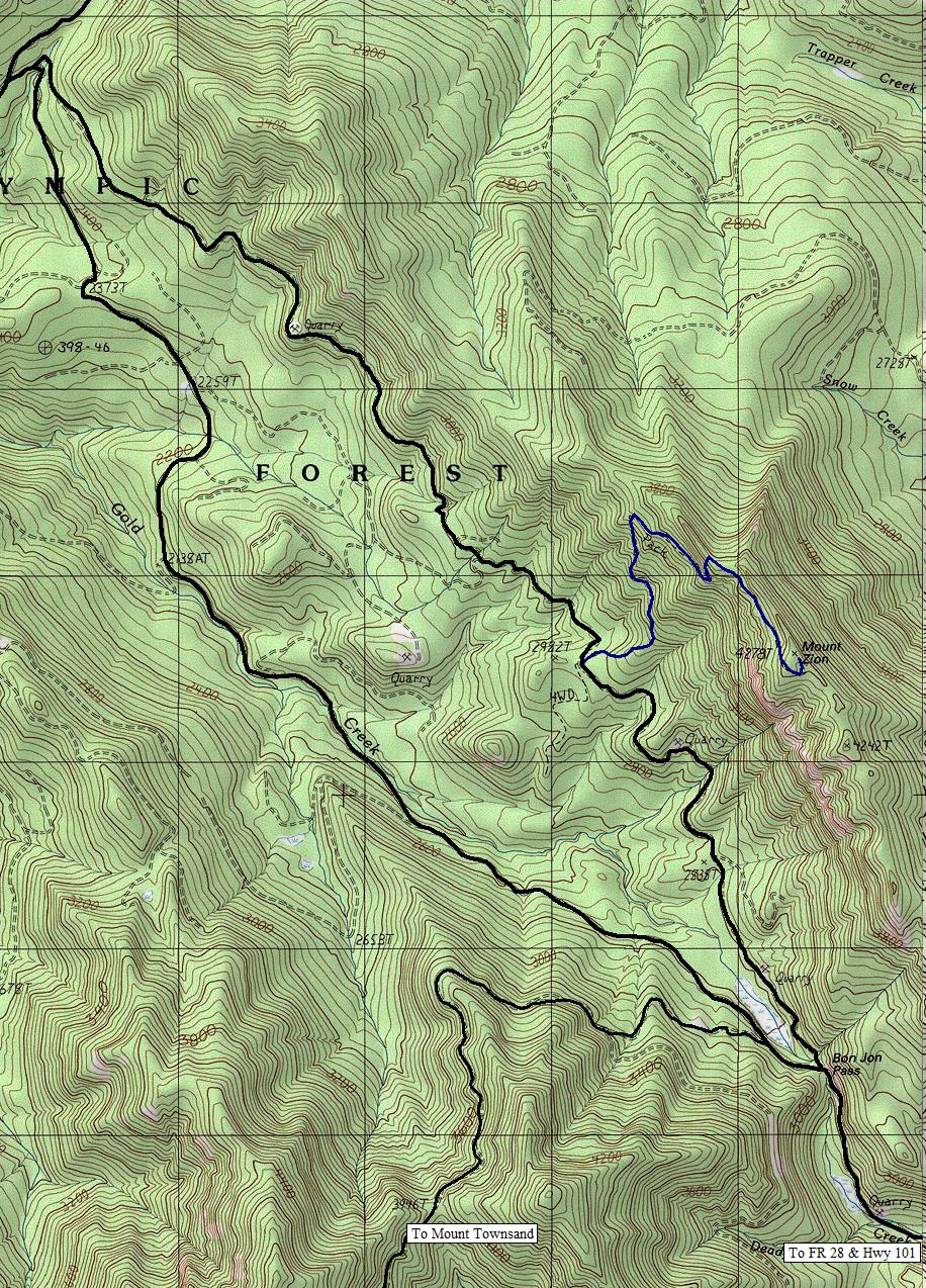 Mount Zion Map