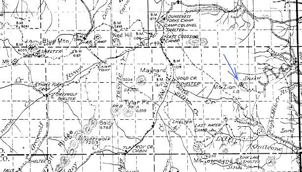 mount zion map