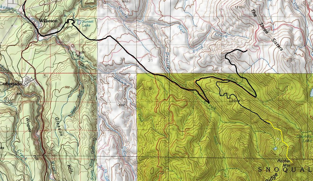 Clearwater Wilderness Map