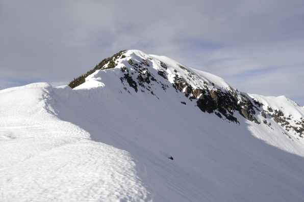 the summit ridge