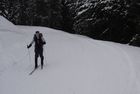 Climbing Roughhouse Mtn