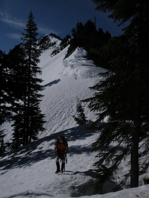 west ridge of Granite Mountain