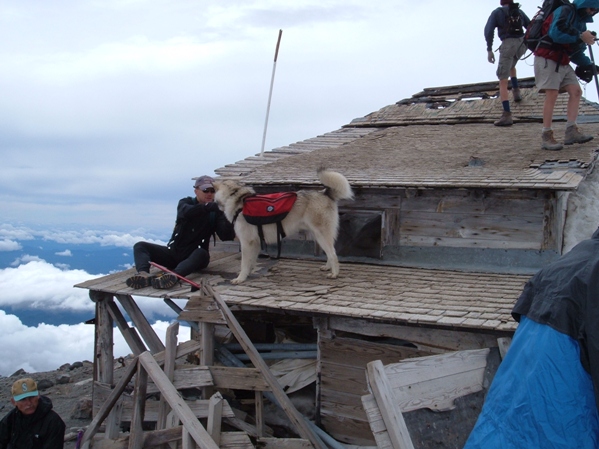 Mount Adams summit building